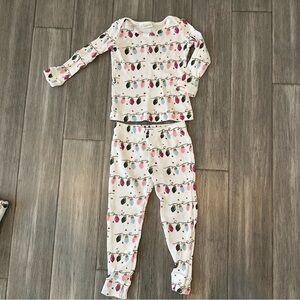 Kids Holiday Light Pajamas size 5